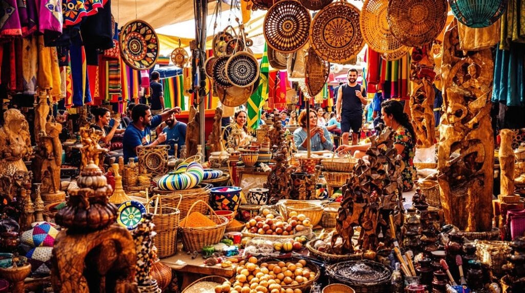 exploring african crafts markets
