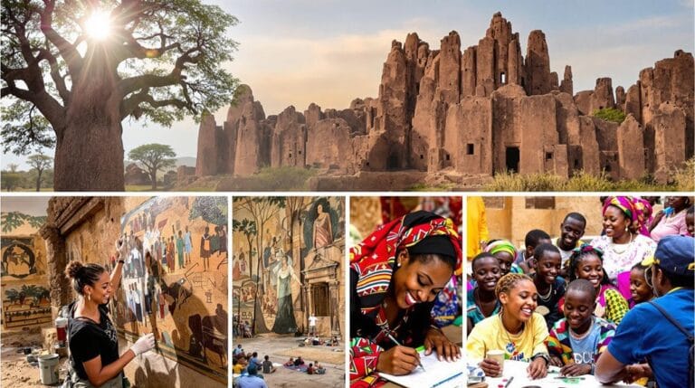 volunteer at african heritage sites