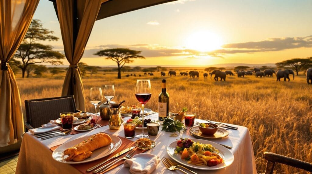 luxury culinary experiences kenya