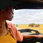 Sheridan in Amboseli Kenya